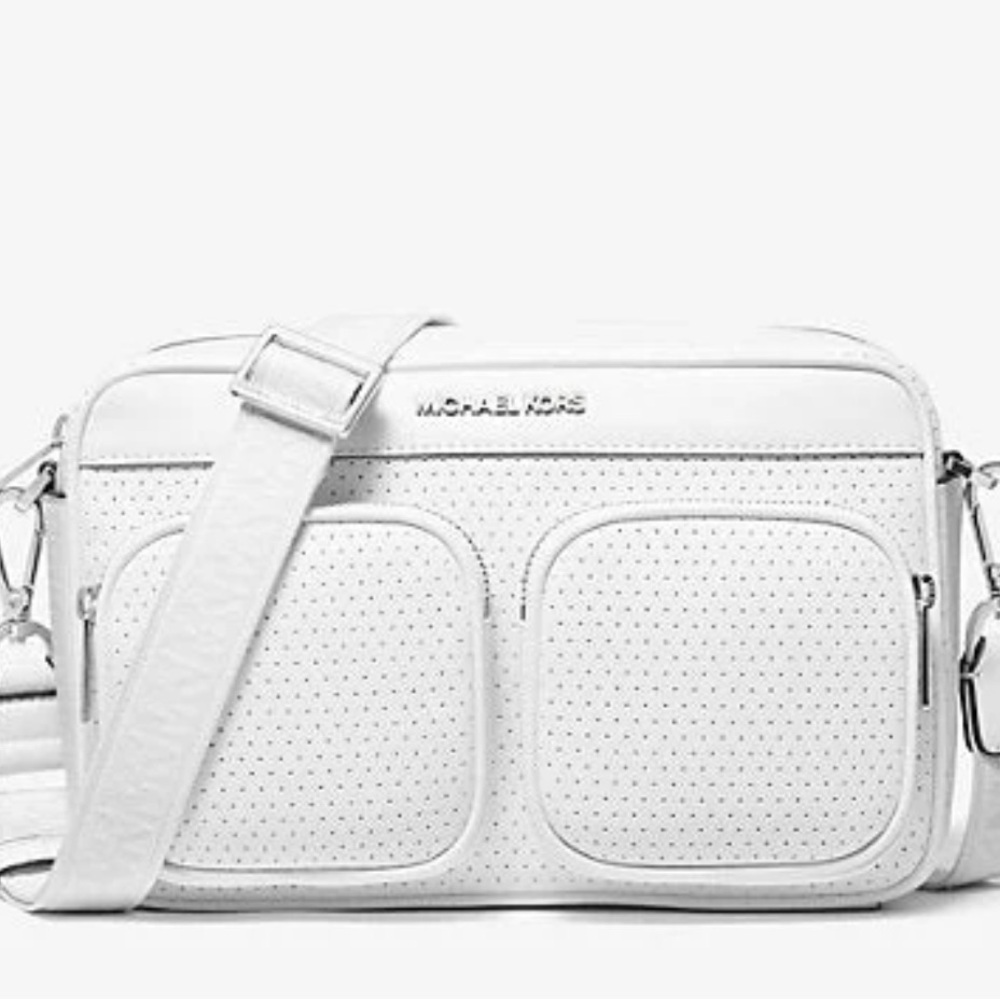 Michael Kors Hanover Perforated Crossbody Bag